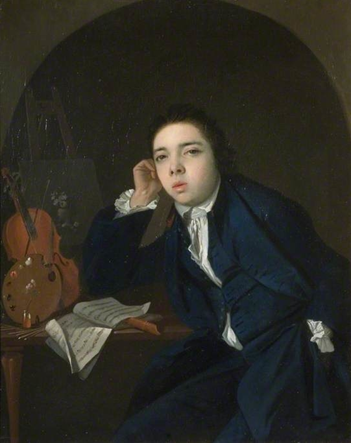 Self-Portrait, 1766, by James Millar (ca. 1735-1805) Birmingham Museums Trust, UK